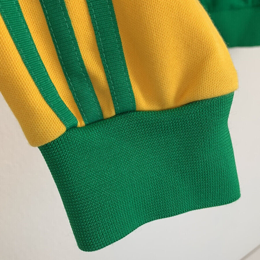 2005 Adidas Originals Track Jacket Mens M Full-Zip Yellow