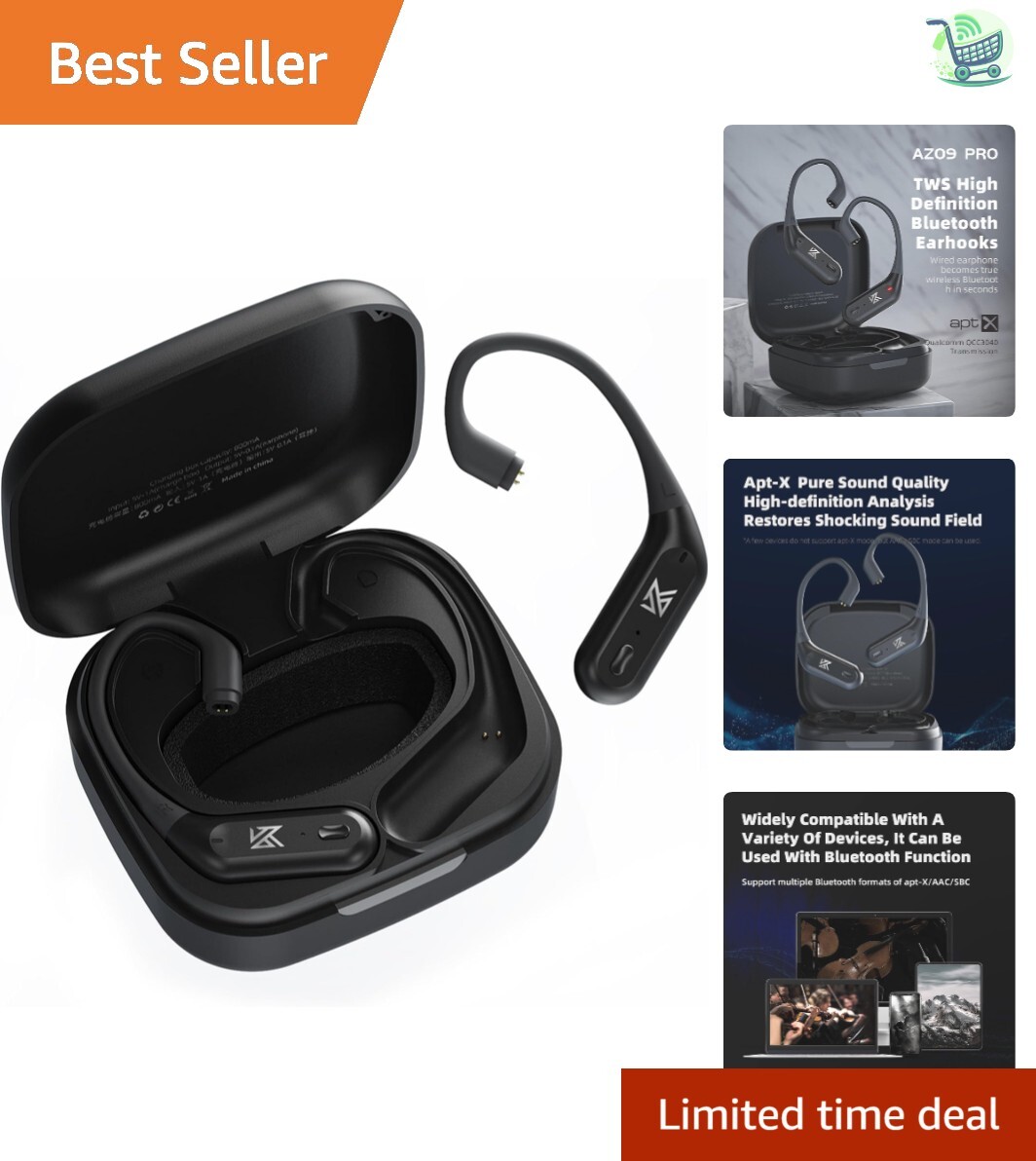 KZ AZ09 Pro Bluetooth Adapter Cable for ZS10 Pro & IEM Earbuds