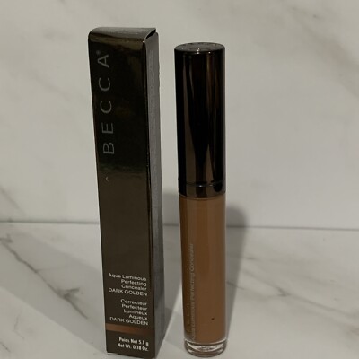 Becca Aqua Liminous Perfecting Concealer ~ Dark Golden ~ 0.18 oz ~ BNIB