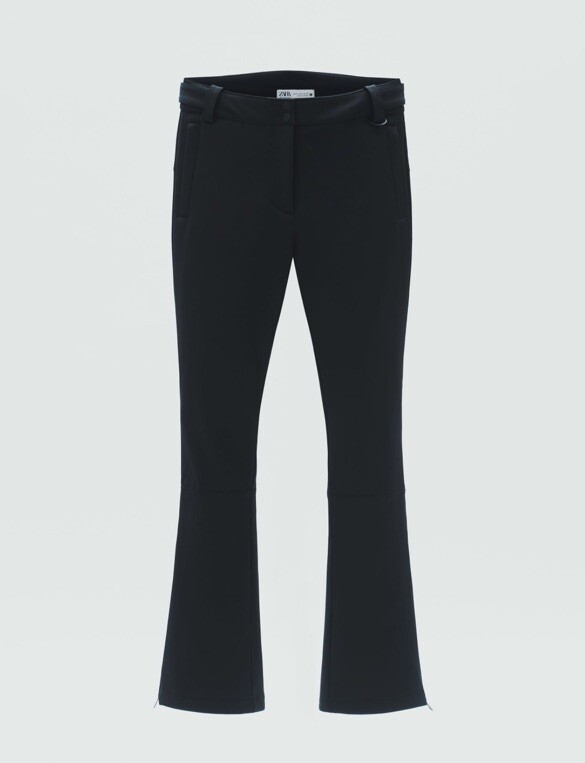 ZARA WINDPROOF AND WATERPROOF RECCO® TECHNOLOGY FLARED PANTS SKI COLLECTION XL image 6