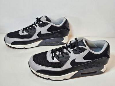 Nike Air Max 90 Essential Wolf Grey 537384-053 Size US10 Free