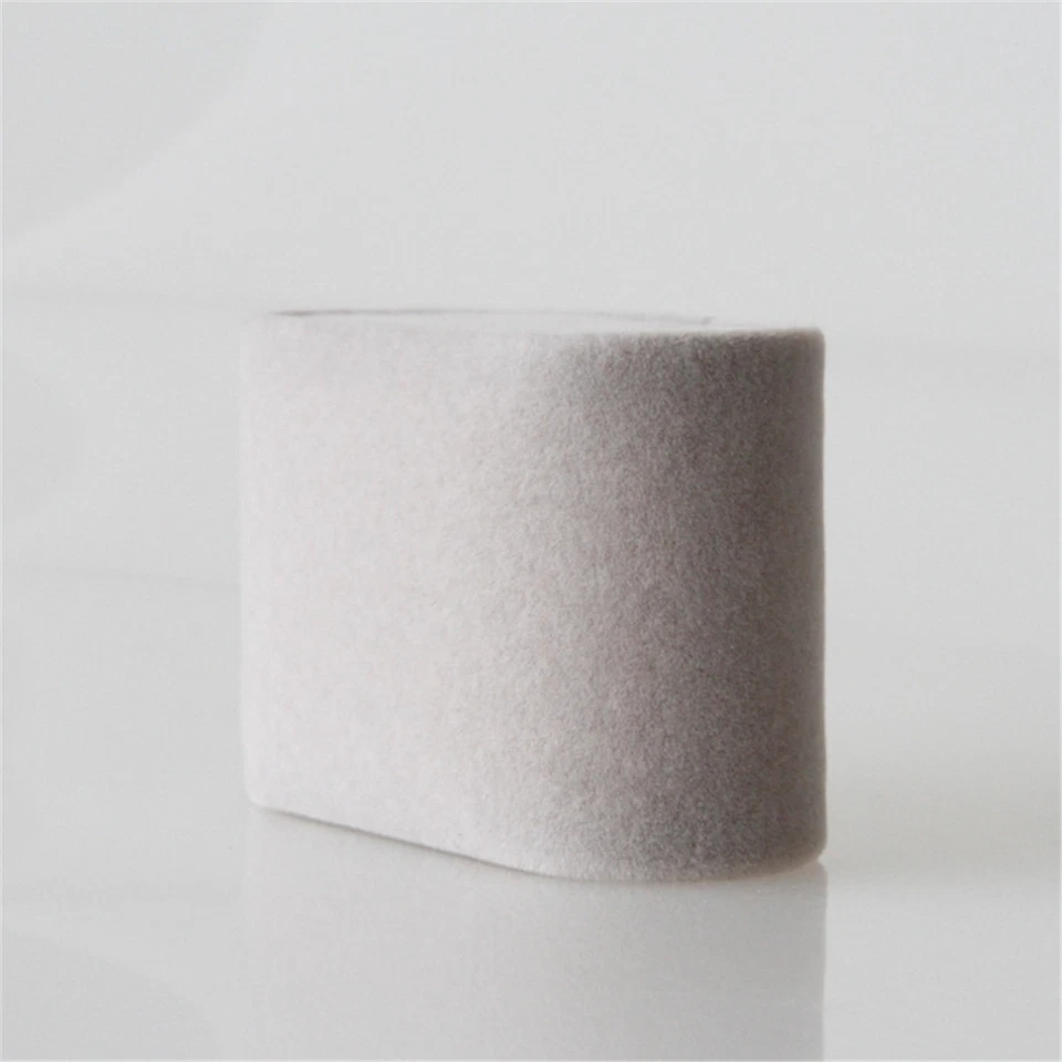 10 PIEZAS Almohada de tela de terciopelo gris para reloj joyería pulsera soporte de exhibición Foto 2 de 3