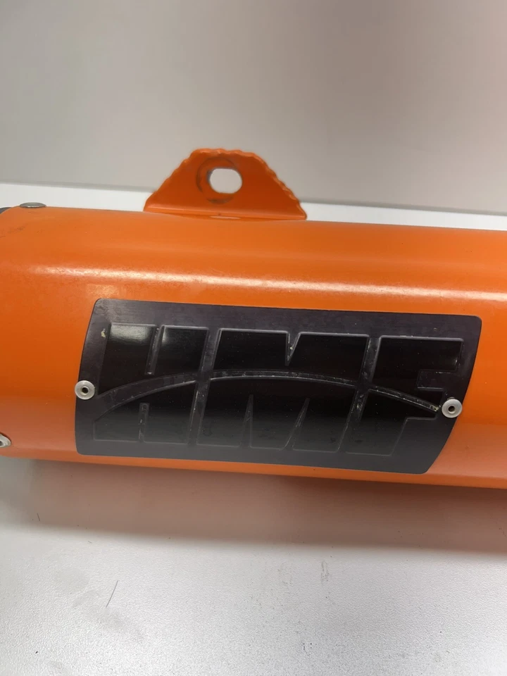 Silenciador de escape Polaris Predator 500 HMF 2005 Troy Lee naranja Foto 2 de 4