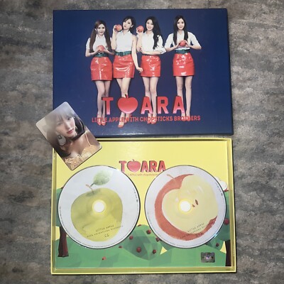 T-ara CD+DVD Little Apple Single Album Ji Hyeon Eun Jung Seon