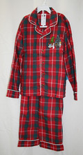 Disney Star Wars Holiday Plaid Sleep Set for Kids Two-Piece Set Sz 9/10 NWT