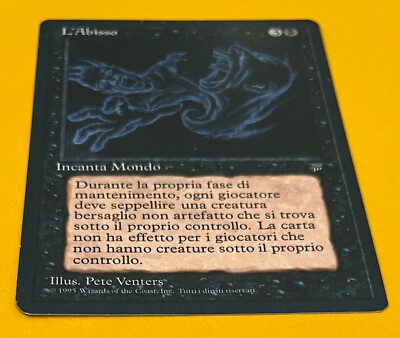 MTG THE ABYSS Legends (Italian) FBB (OldManMTG 005-173) | eBay