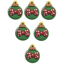 Christmas Tree Ornaments (6 pcs) - Shelly's Buttons - Craft Scrap Sewing
