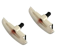 Land Rover LR2 LR3 LR4 Range Sport Clear Side Marker Repeater Light Set Allmakes