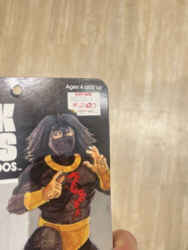 Chuck Norris Karate Kommandos Kenner 1986 Ninja Serpent Action Figure Moc - Picture 18 of 19