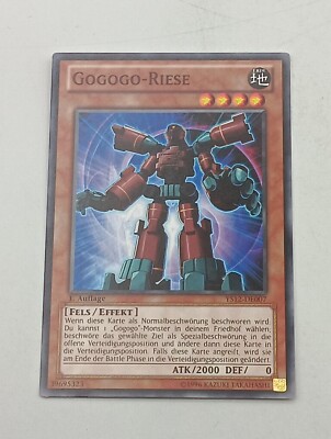 Yu-Gi-Oh Einzelkarte Gogogo-Riese bespielt