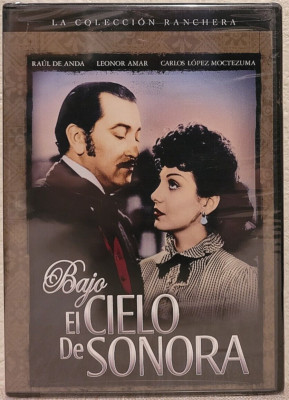 Bajo El Cielo De Sonora (DVD, 1948/2005, B&W, Spanish Language) New, Sealed!