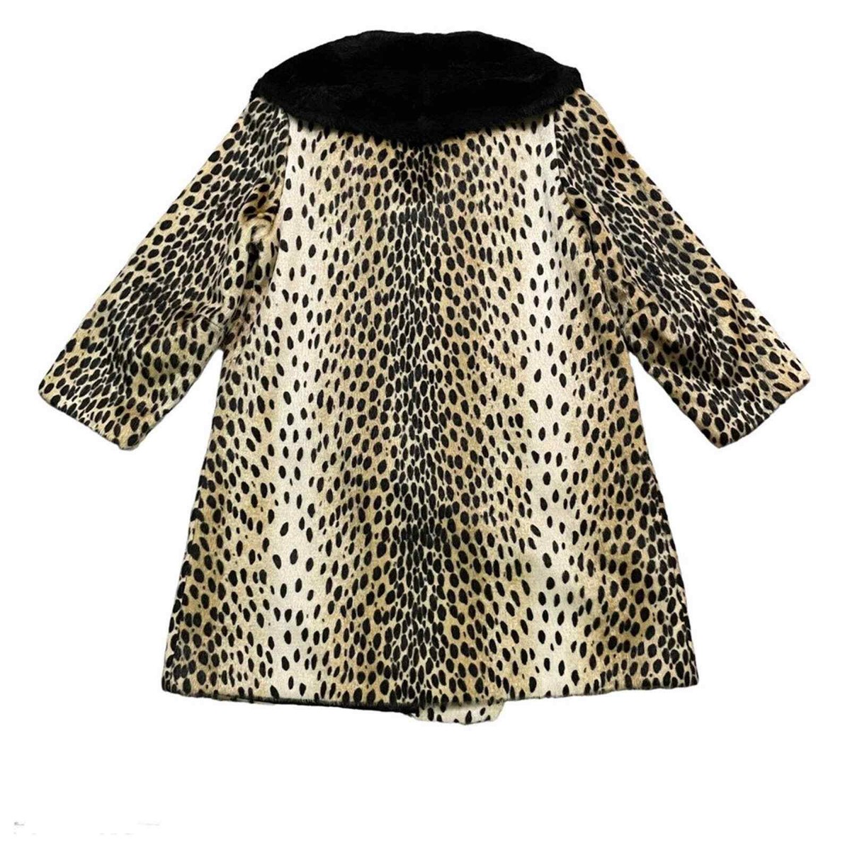Vintage 1960s Safari Styled by Fairmoor Leopard Print Jacket