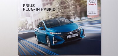 Toyota: Prius Plug-In Hybrid (Prospekt-Heft); 01/2017
