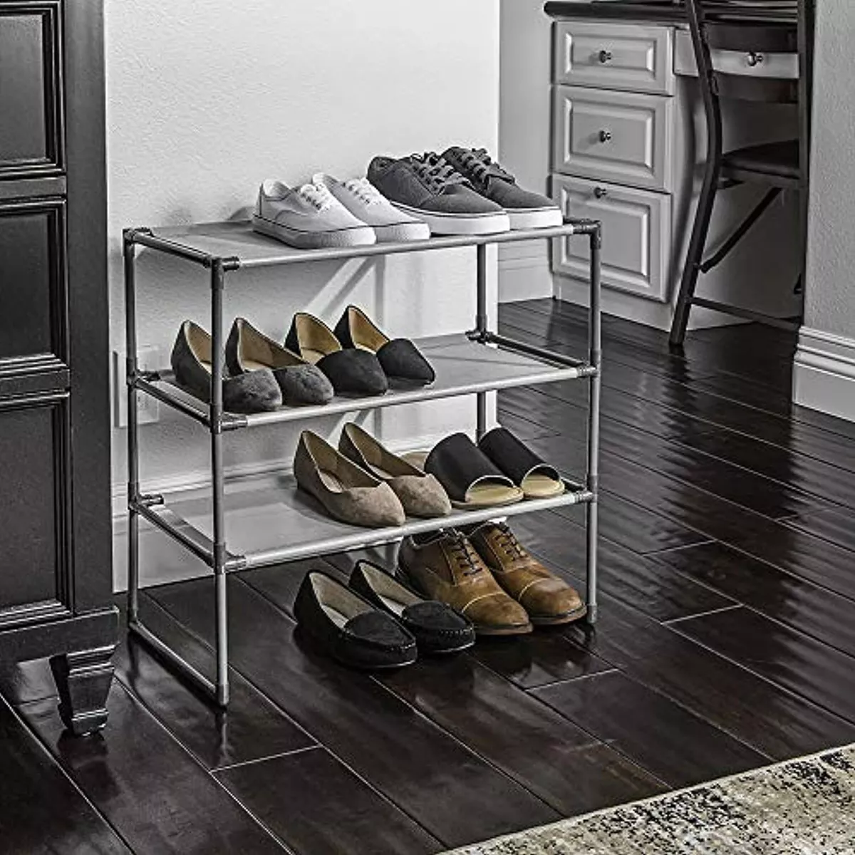 Smart Design | 5 Tier Steel Shoe Rack