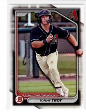Tommy Troy Arizona Diamondbacks 2024 Bowman Draft ***