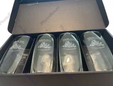*Disney Reward & Recognition Cast Member Exclusive 4 Glass Set Be Our Guest