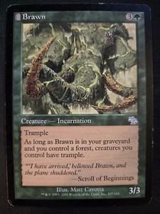 cards like brawn mtg Rulings, Legalities & Similar bellowed Brawn Brawn Mtg | eBay