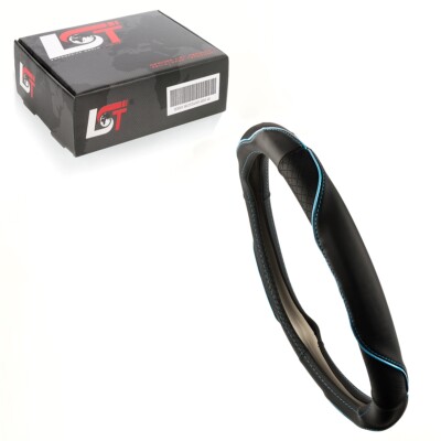Lenkradschoner Lenkradbezug Hülle Ø 38x9 cm schwarz blau für BMW X4 X3 X5 X6
