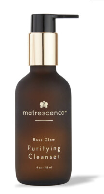 Matrescence Skin Rose Glow Purifying Cleanser 4 oz 118ml Full Size ~ New!!  