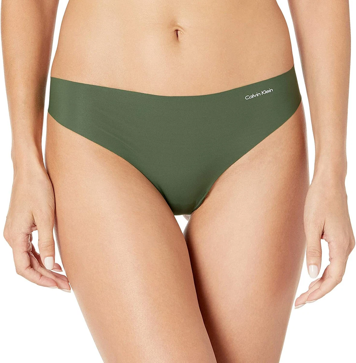 Green calvin cheap klein thong