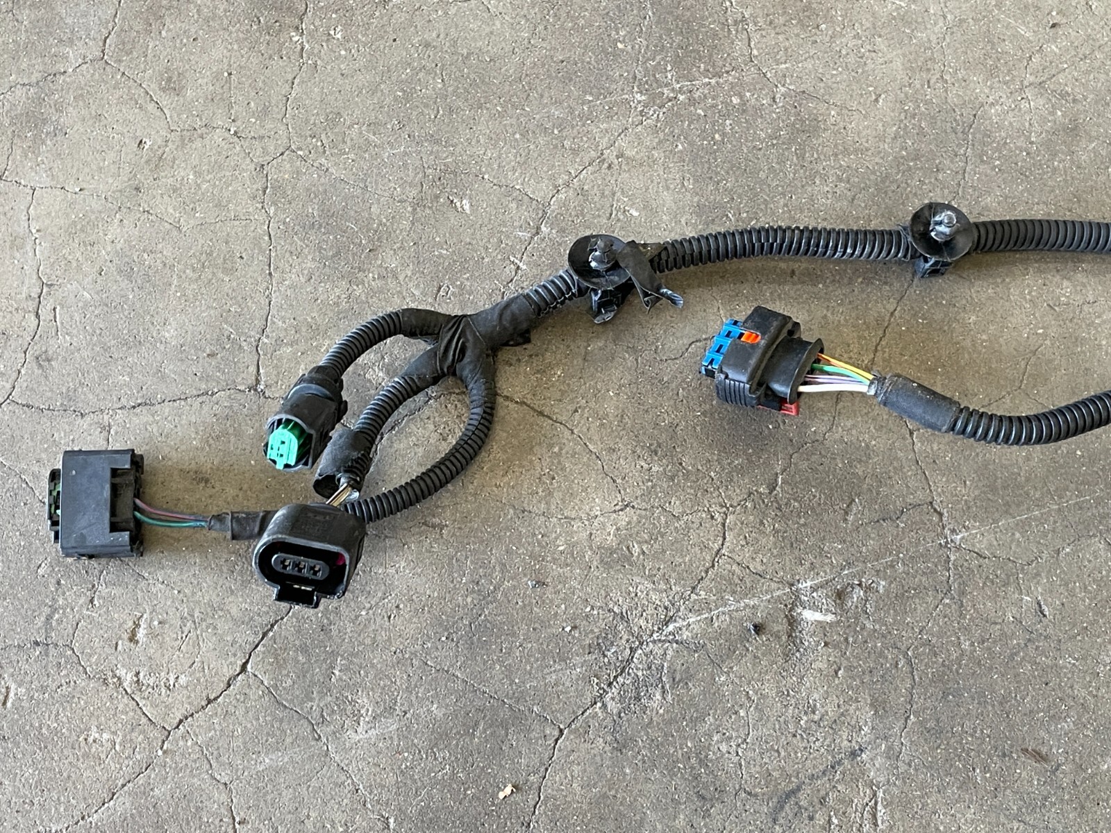 2014-2017 Maserati Quattroporte GTS Right Headlight Lamp Wiring Harness 1574 OEM