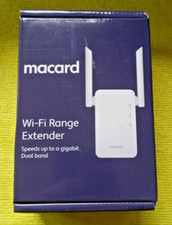 MACARD RE1200 Dual Band Wi-Fi Extender with 1Gbps Ethernet port New