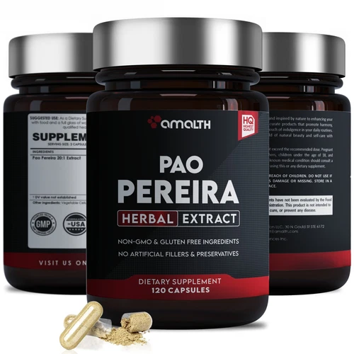 Pao pereira Extract 120 Capsules
