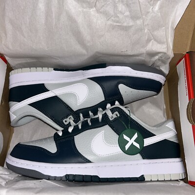 Size 9 - Nike Dunk Low Premium Split - Deep Jungle