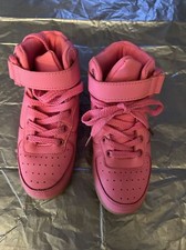 Kids LED Light Up Shoes USB Charging Flashing Hightop Unisex Sneakers