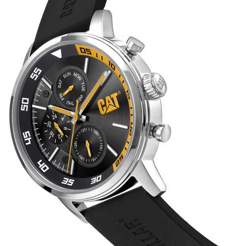 CAT 'Sail' Men Watch, 46mm, Stainless Steel case (AK.149.21.127) Black/Yellow - Picture 2 of 2