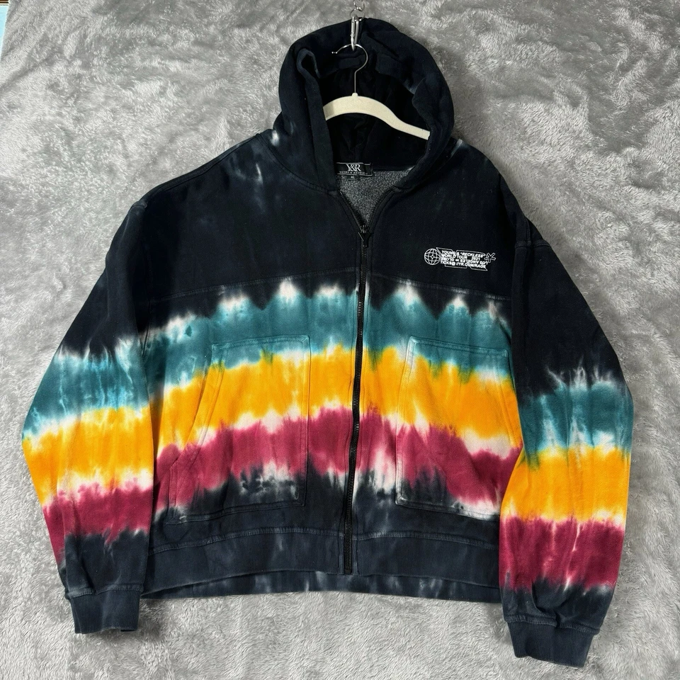 Sudadera con Capucha Young and Reckless World Tour Tie Dye Estampado Completo XL Foto 3 de 4