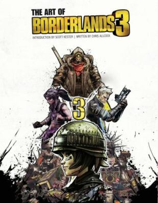 The Art of Borderlands 3 by Chris Allcock (Hardcover)