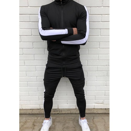 Mens Tracksuit Casual 2 Piece Athletic 