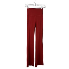 Lululemon Groove Pant Flare Super High Rise Nulu Cayenne Women  s Sz 2