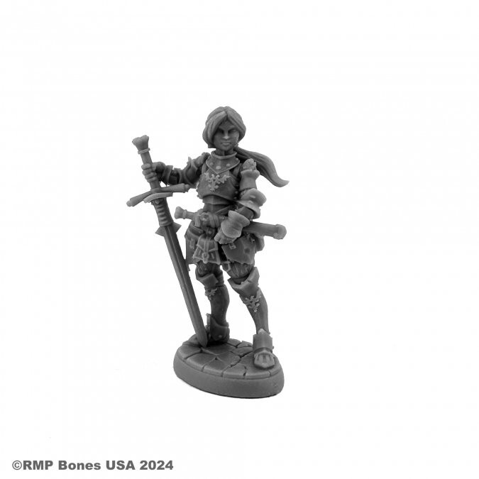 Reaper Miniatures Lorielle Silverrain #14058 - Unlackierte Fantasy-Miniatur