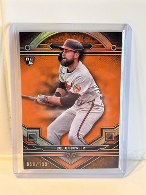 2024 Topps Triple Threads - Amber #24 Colton Cowser /199 (RC) Color Match