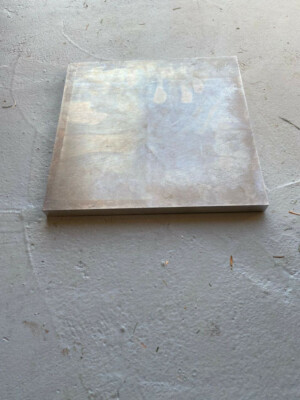 Reststück Aluminium Platten 15x160x160 mm Beste Fräs- und Drehqualität