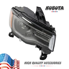 Right Side For 2016-2021 Jeep Grand Cherokee Xenon HID Headlight Black