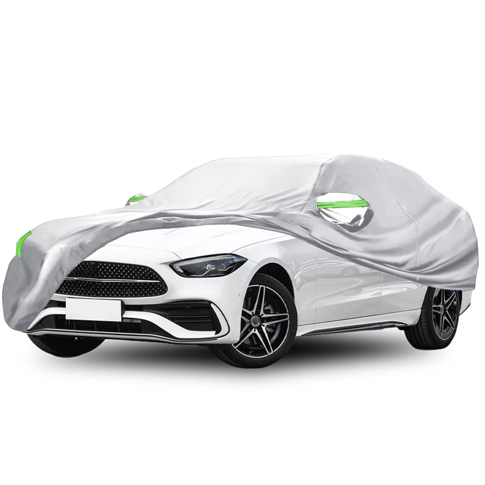 Fits Subaru Impreza Full Car Cover Waterproof UV Dustproof Protection L Size USA - Изображение 2 из 4