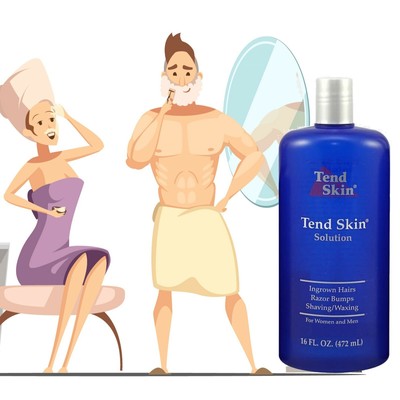 Tend Skin 16oz Solution Liquid For Ingrown Hair Razor Bumps Exp
