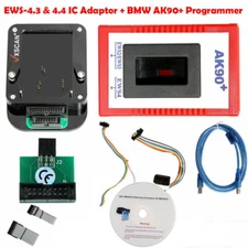 EWS-4.3 & 4.4 IC Adaptor (No Need Bonding Wire) w V3.19 AK90+Coding Tool for BMW