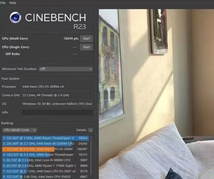 Intel Xeon E5-2699AV4 2.40GHz 22 Core 9.6GT/s 145W 55MB CPU SR30Y Processor - Image 4 of 4
