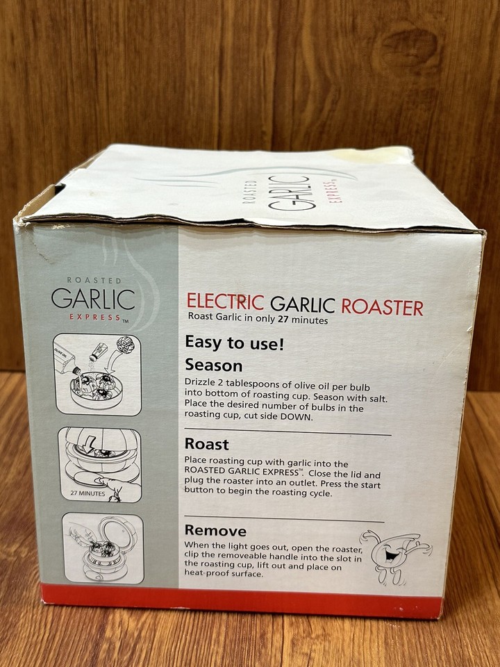 Tagco Roasted Garlic Express Electric Garlic Roaster Terra Cotta Gr300
