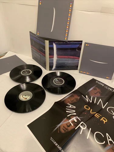 PAUL MCCARTNEY & WINGS OVER AMERICA 2013 Audiophile Archive collection 3 Lp R8