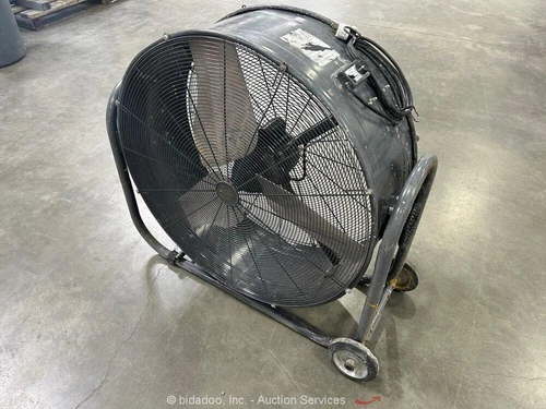 Dayton 1YNW5A 36" Mobile Industrial Cooling Blower Fan Air Mover HVAC bidadoo