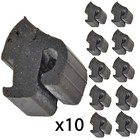 ARISTON Genuine Oven Cooker Rubber Pad Pan Grid Stand Support / Hob Buffer x 10