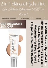 NEW 2-in-1 Skincare HydraTint Pro Mineral Sunscreen SPF 36 (3.2 oz)