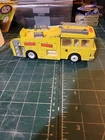 Dinky 6.8” ERF FIRE TENDER ENGINE Diecast VINTAGE Car 263 AIRPORT RESCUE Yellow