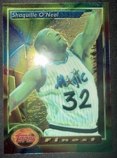 1993-94 Topps Finest Shaquille O'Neal #3 Magic Heat Lakers Shaq Diesel