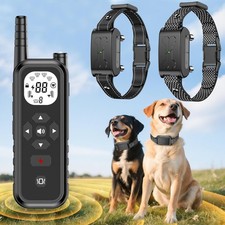 ALTOUMAN Wireless Dog Fence, Electric Fence for 2 Dogs, Training Collar
